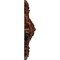 Ekena Millwork Antonio Ceiling Medallion, Hand-Painted Burnished Mahogany Crackle, 35 7/8"W x 22 1/2"H x 4 3/8"P CM35X22ANBMC - alternate 5